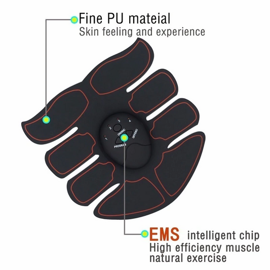 EMS Ab Stimulator | Electric Muscle Toner for Core & Full Body
