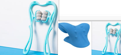 Neck & Shoulder Massage Roller | 6-Wheel Deep Tissue Relief Tool