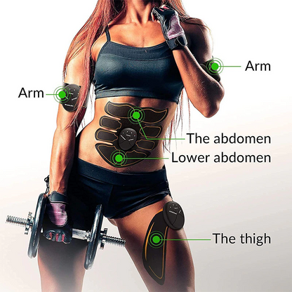 EMS Ab Stimulator | Electric Muscle Toner for Core & Full Body