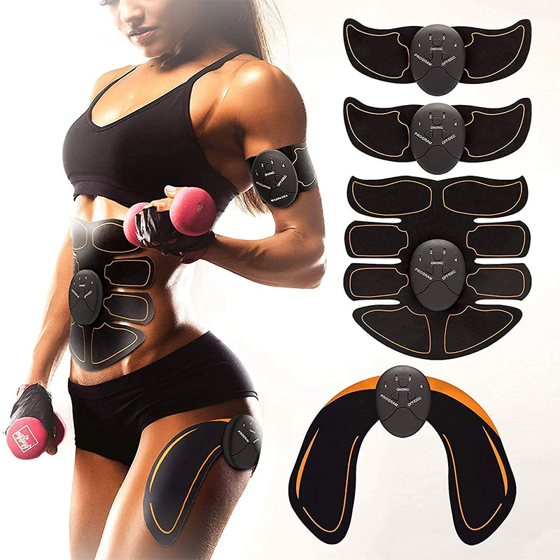 EMS Ab Stimulator | Electric Muscle Toner for Core & Full Body