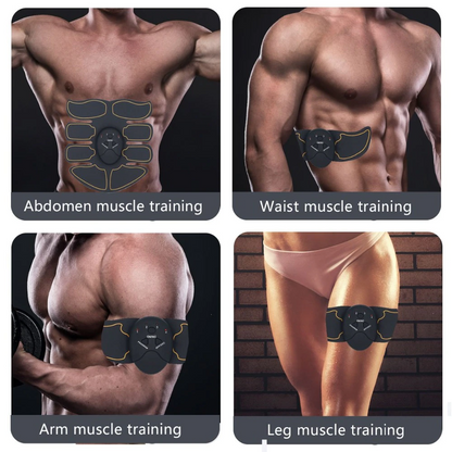 EMS Ab Stimulator | Electric Muscle Toner for Core & Full Body
