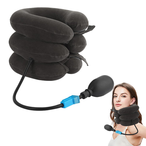 Cervical Neck Traction Device | Inflatable Neck Stretcher for Pain Relief