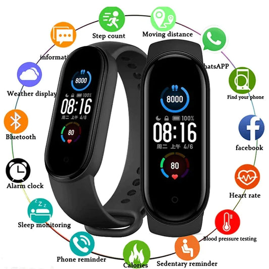Smart Fitness Tracker Watch heart rate