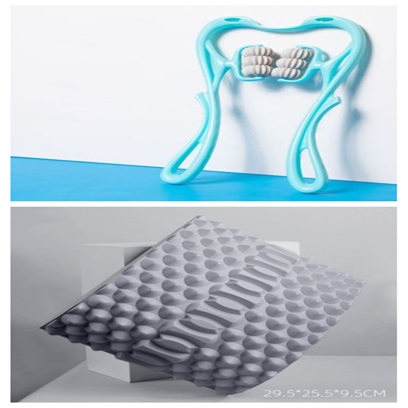 Neck & Shoulder Massage Roller | 6-Wheel Deep Tissue Relief Tool