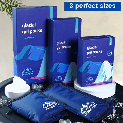 Reusable Gel Ice Pack | Hot & Cold Therapy for Pain Relief & Recovery