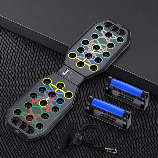 Color-Coded Push-Up Board | Home Upper Body Training System
