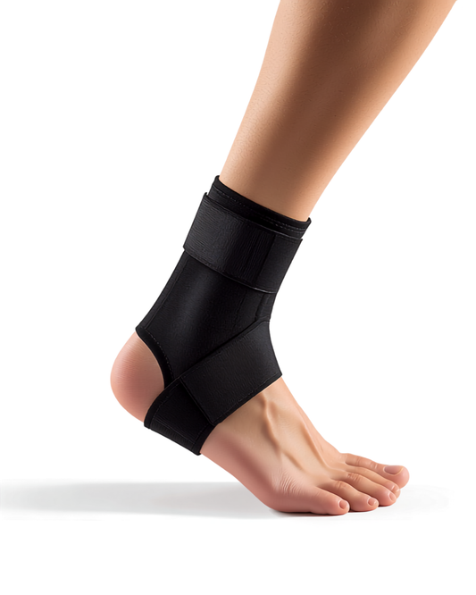 Ankle Brace Support | Compression Wrap for Sprains, Tendonitis & Plantar Fasciitis