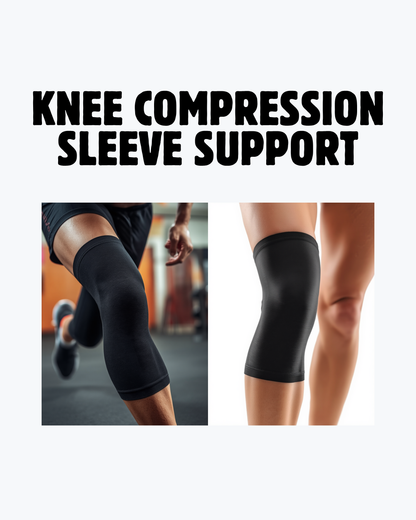 Copper Knee Compression Sleeve | Support for Pain Relief & Active Recovery