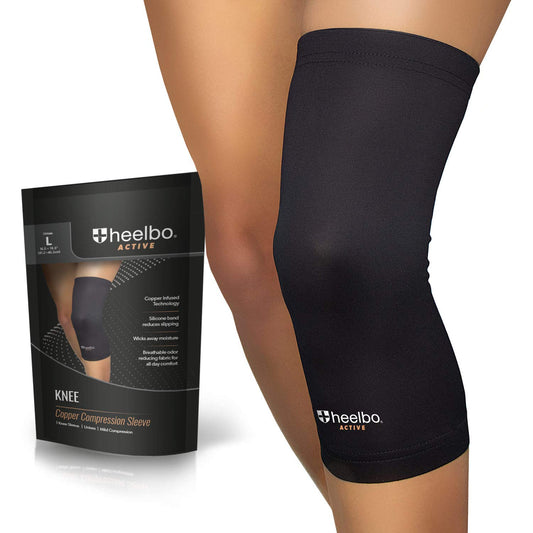 Copper Knee Compression Sleeve | Support for Pain Relief & Active Recovery