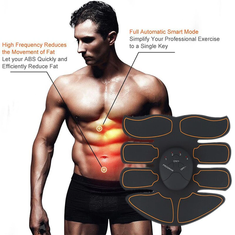 EMS Ab Stimulator | Electric Muscle Toner for Core & Full Body