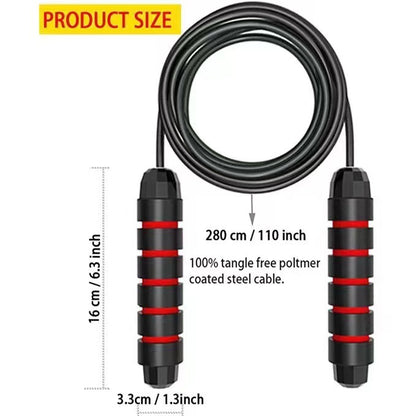 Heavy-Duty Speed Jump Rope with Ball Bearings | Boxing & CrossFit
